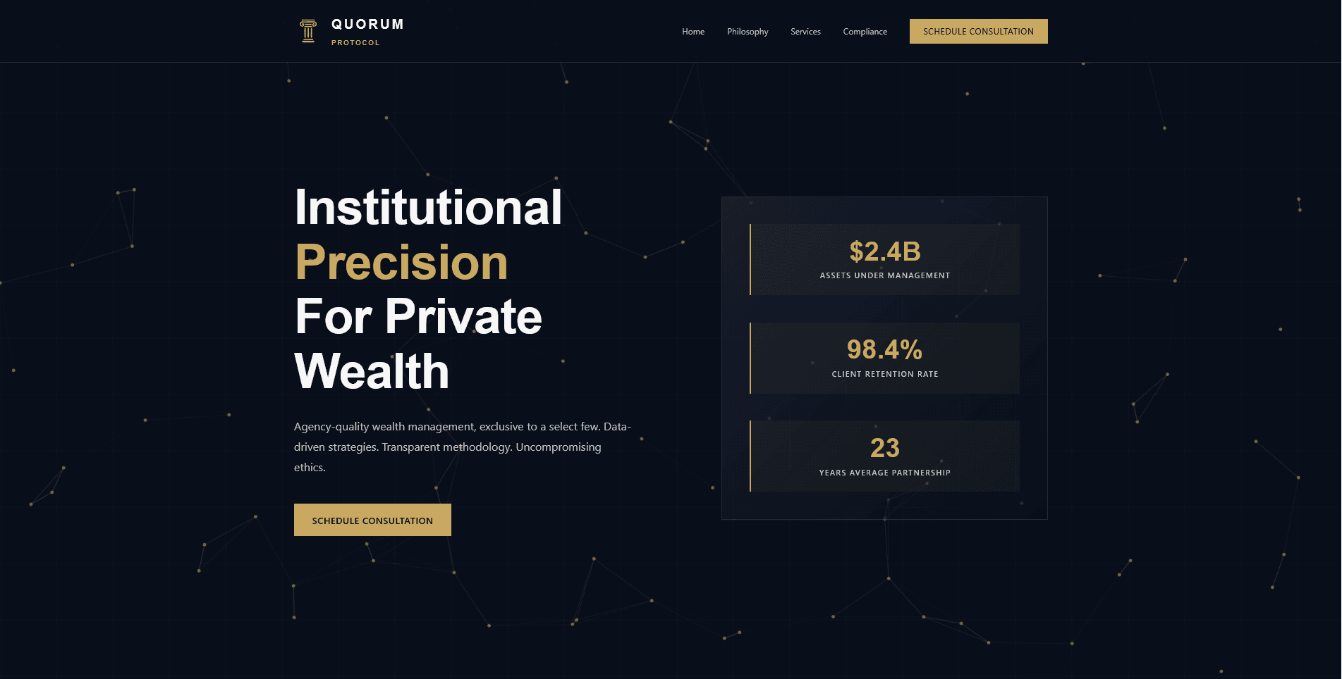 Quorum Protocol website