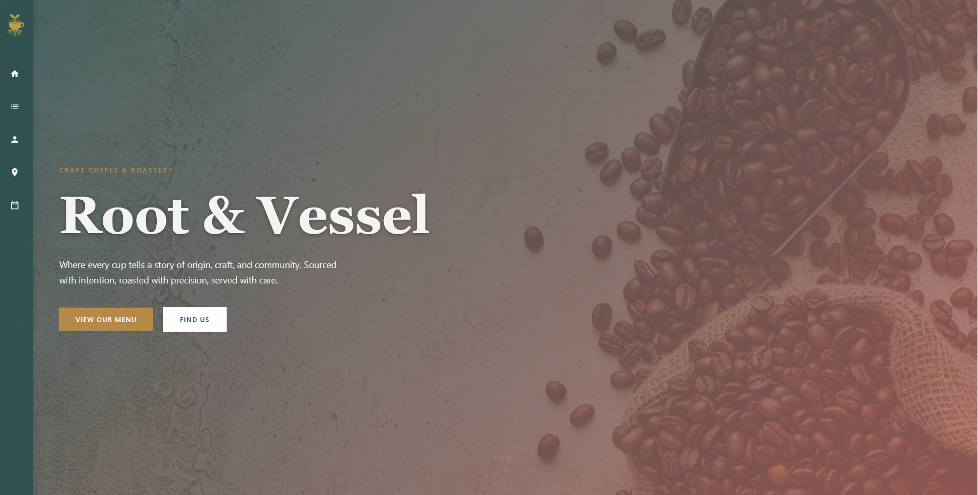 Root & Vessel website